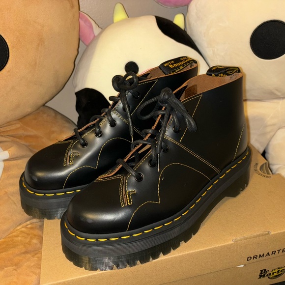 ❌SOLD❌ Dr.Marten's Church Platform Monkey Boots size: 9L/8M - Picture 2 of 9